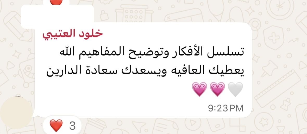 شهادات  المشاركات 